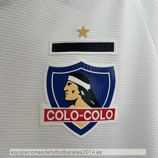 Nuevo Tailandia 1ª Camiseta Colo Colo 24/25 Blanco Baratas